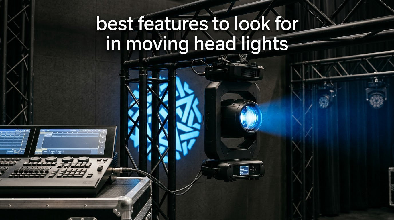 best features to look for in moving head lights