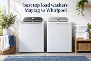 best top load washers Maytag vs Whirlpool