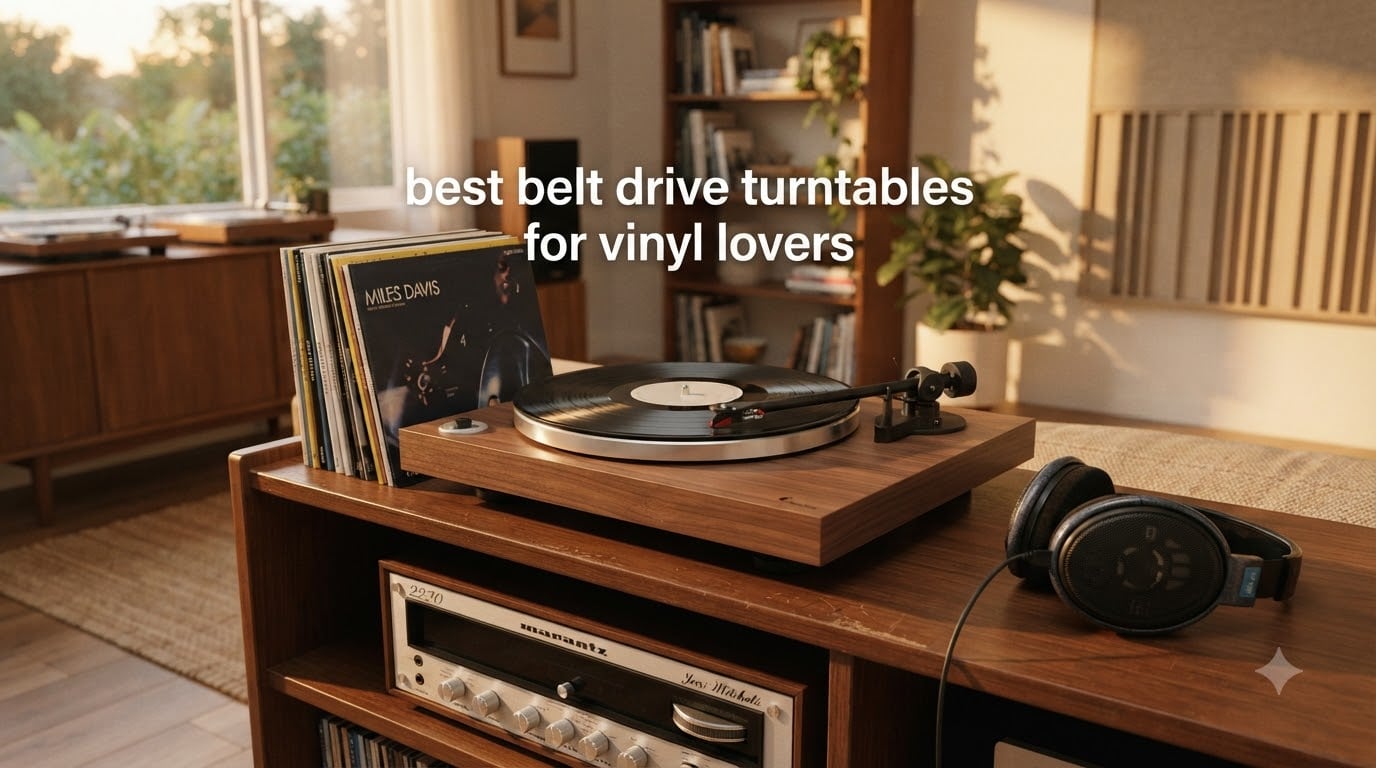 best belt drive turntables for vinyl lovers