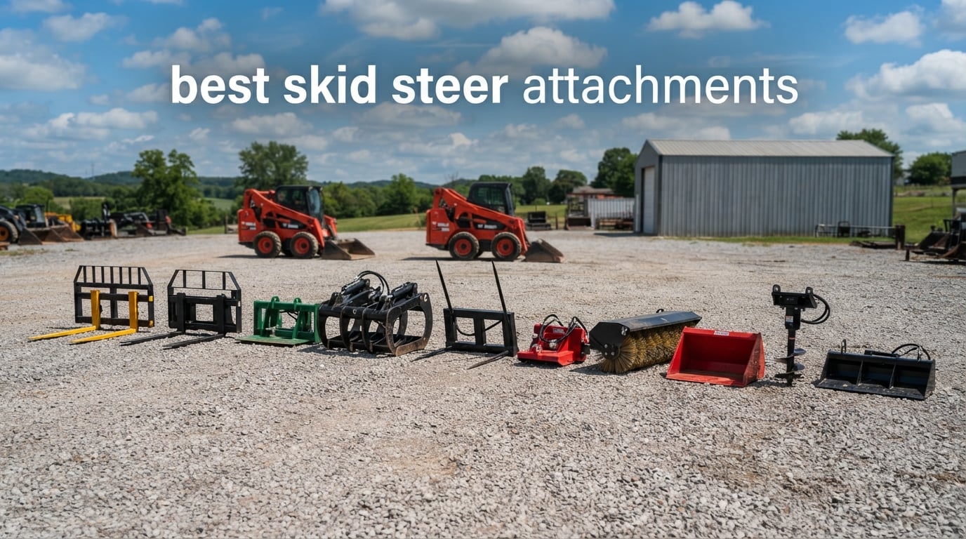 best skid steer attachments