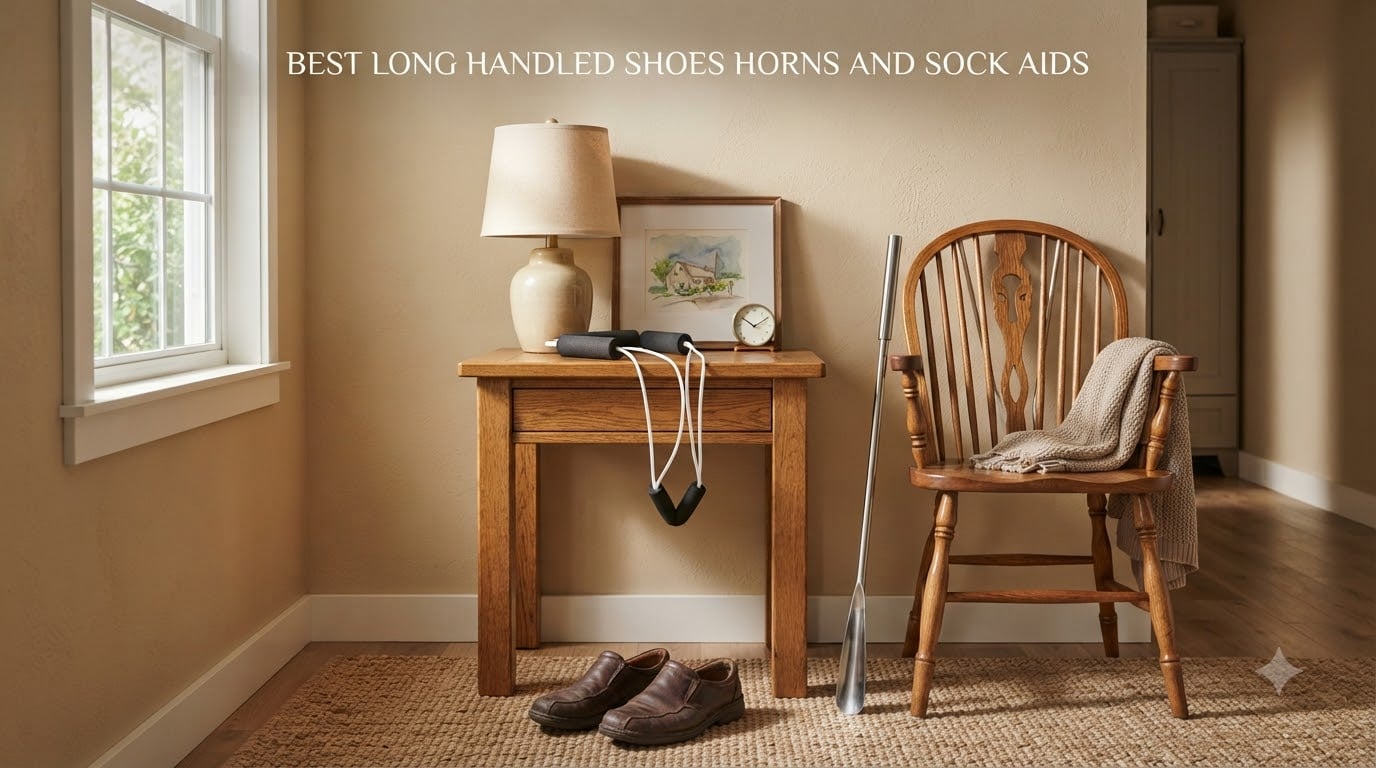 best long handled shoes horns and sock aids
