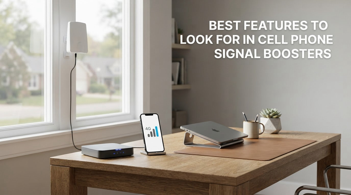best features to look for in cell phone signal boosters