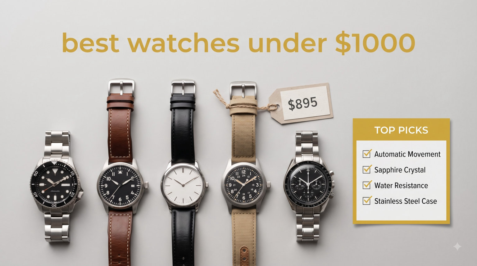 best watches under $1000