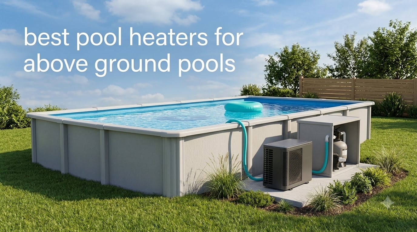 best pool heaters for above ground pools