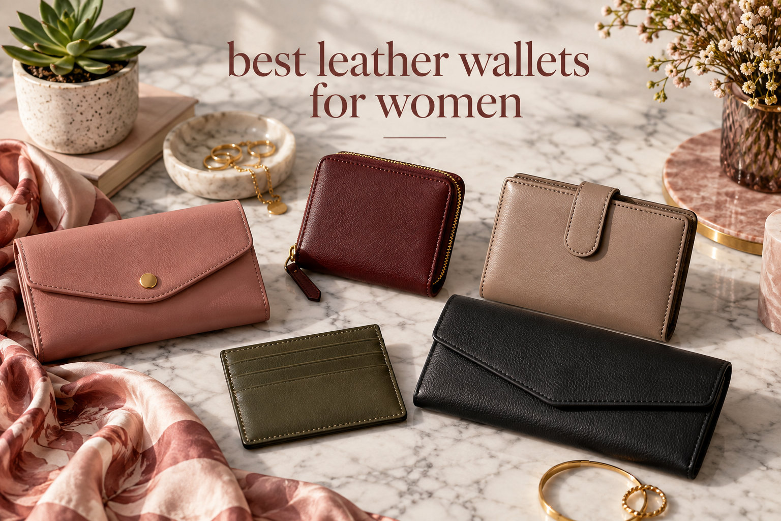 best leather wallets for women