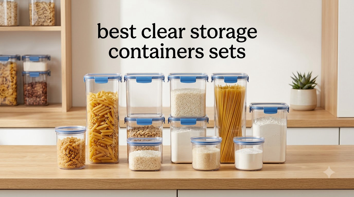 best clear storage containers sets