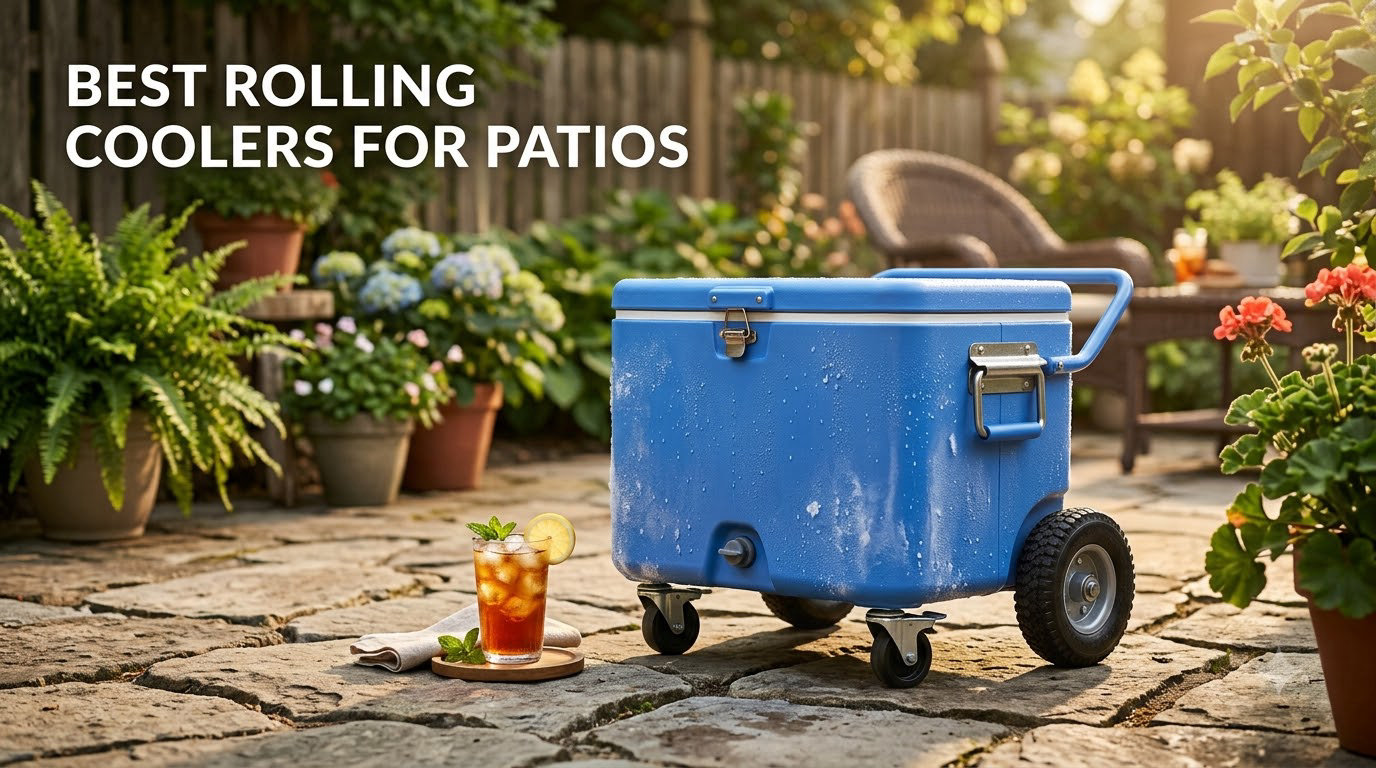 best rolling coolers for patios