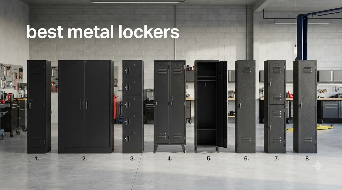 best metal lockers