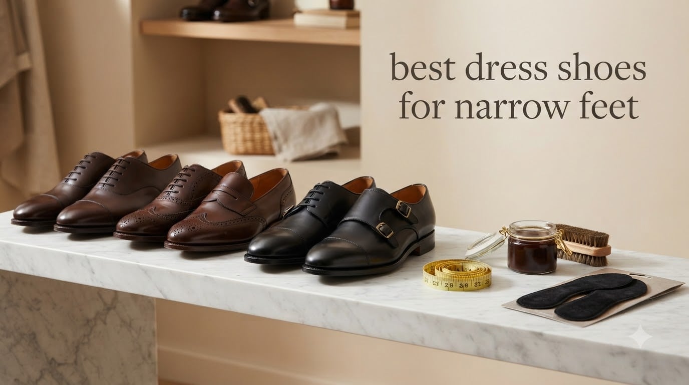 best dress shoes for narrow feet