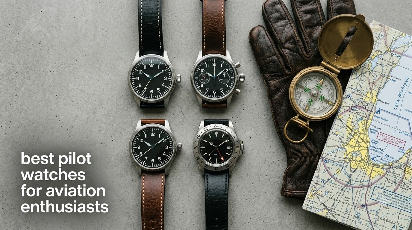 best pilot watches for aviation enthusiasts