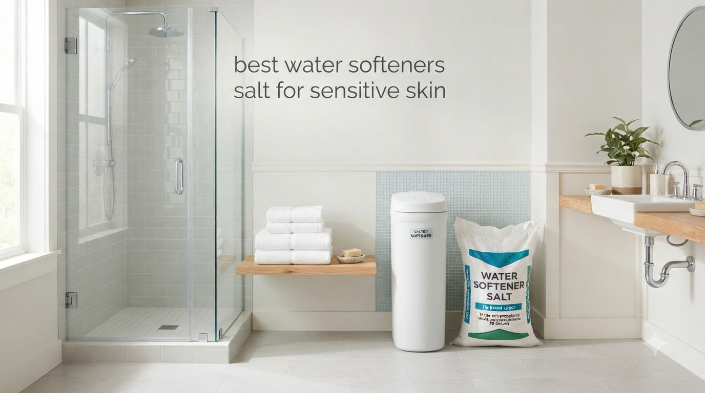 best water softeners salt for sensitive skin