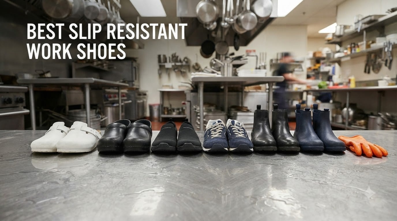 best slip resistant work shoes