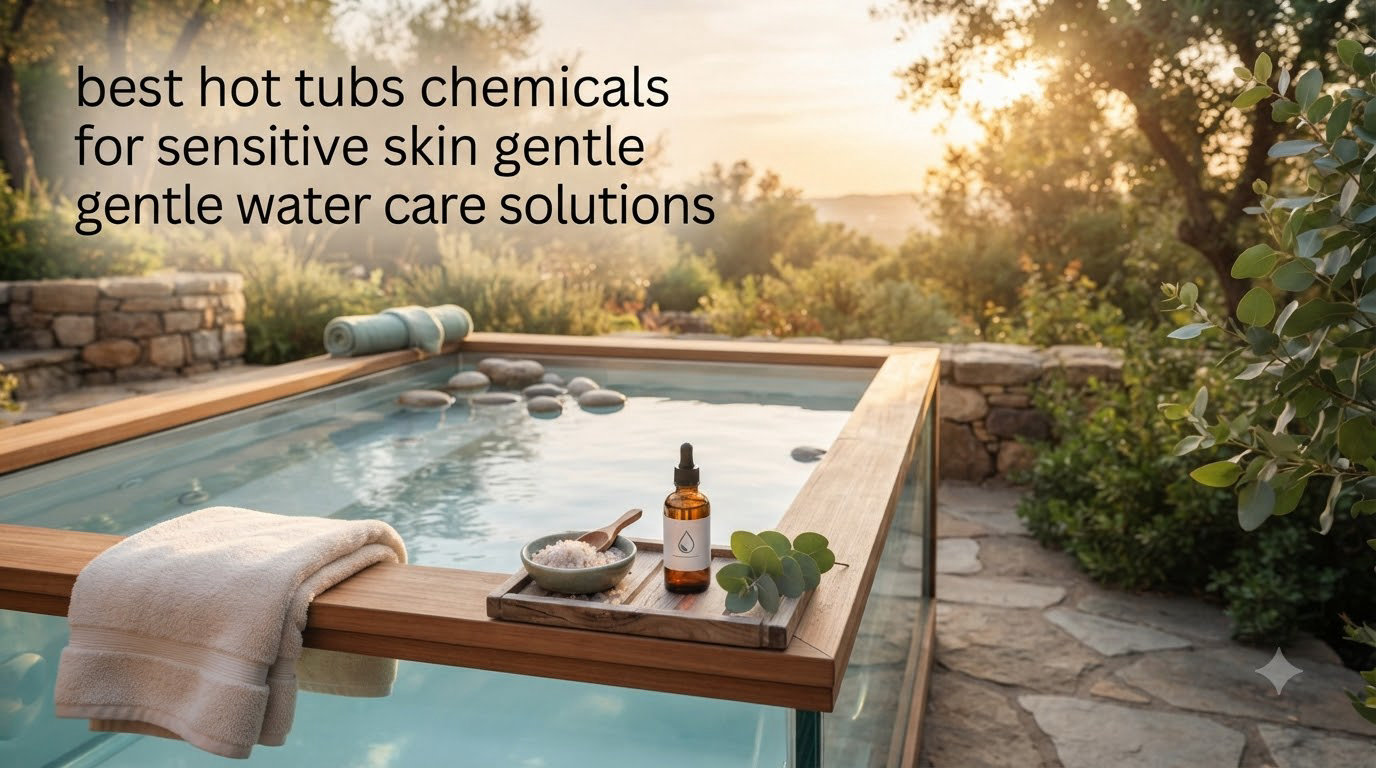 best hot tubs chemicals for sensitive skin gentle water care solutions