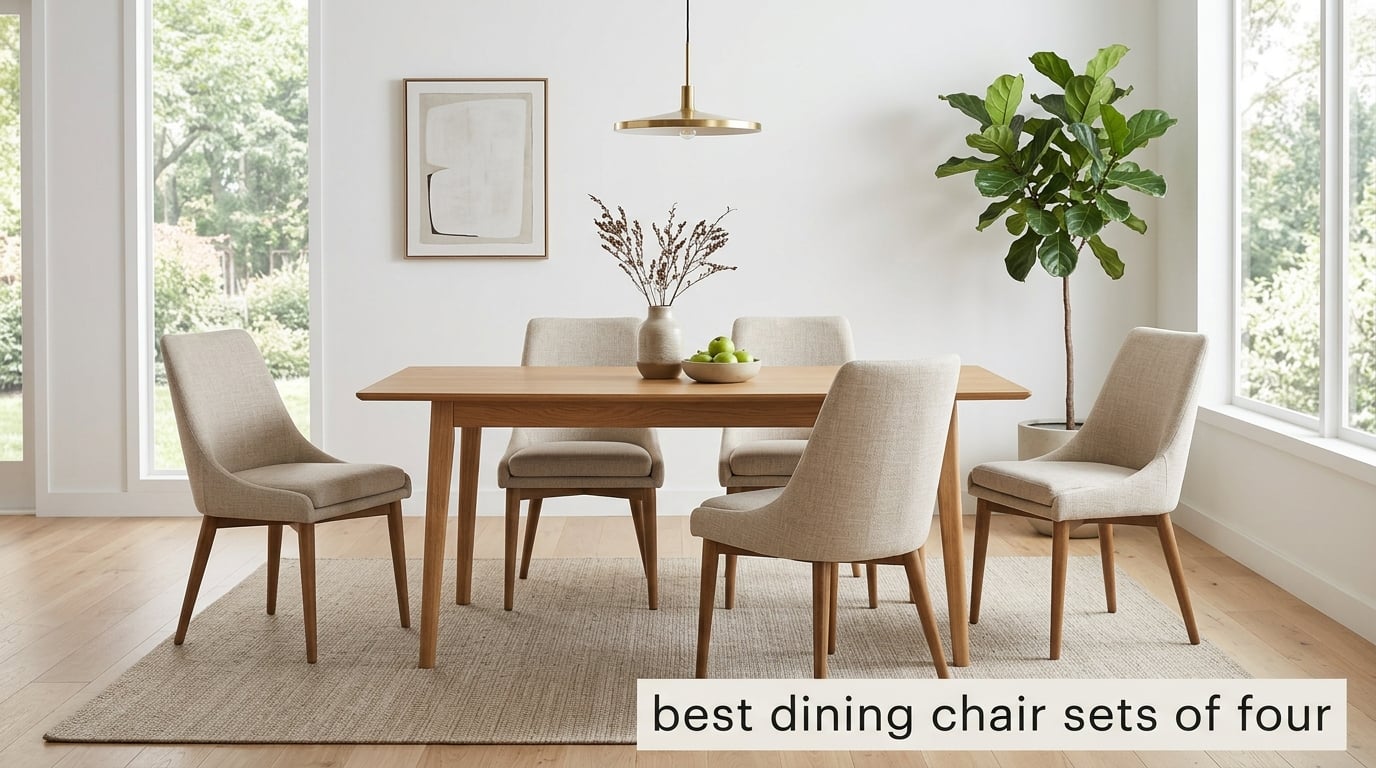 best dining chair sets of four