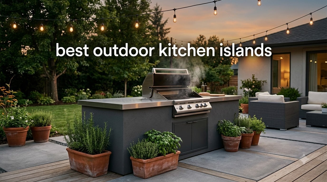 best outdoor kitchen islands