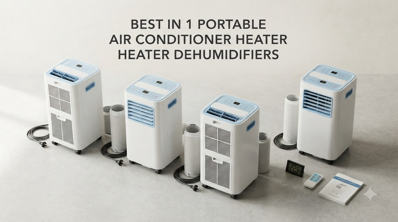 best 4 in 1 portable air conditioner heater dehumidifiers