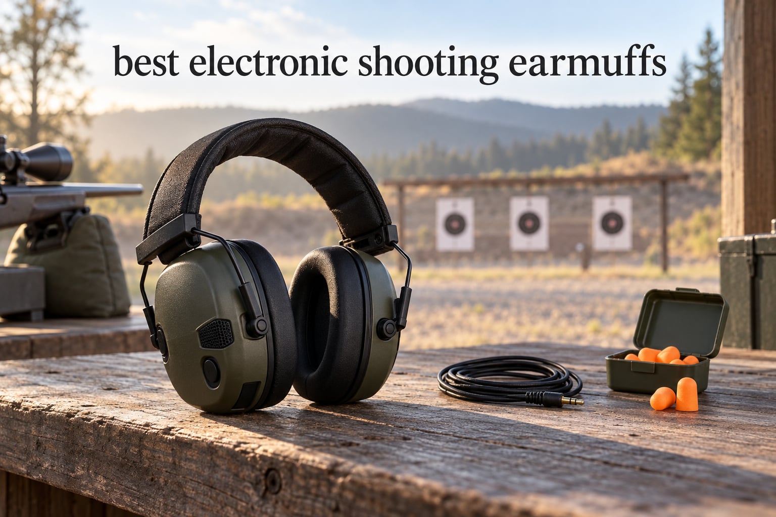 best electronic shooting earmuffs