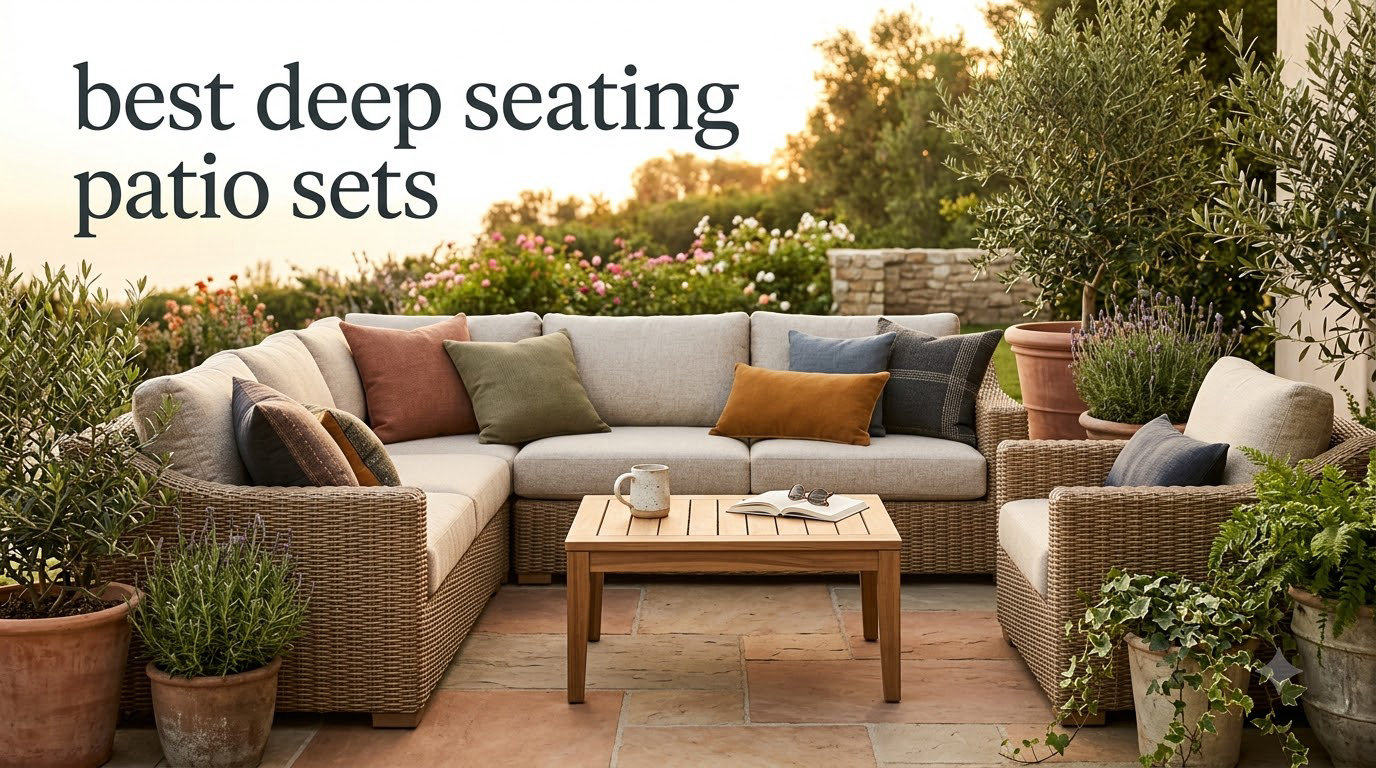 best deep seating patio sets