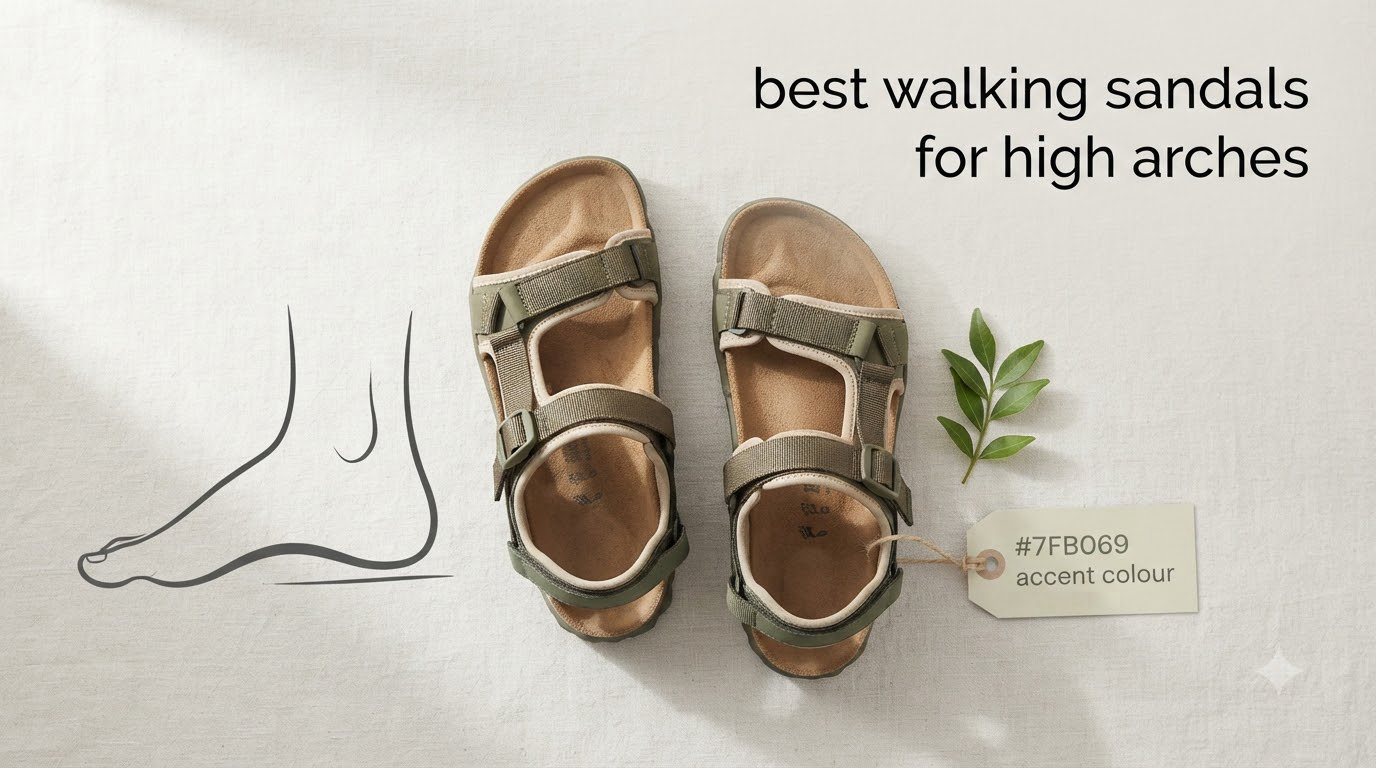 best walking sandals for high arches