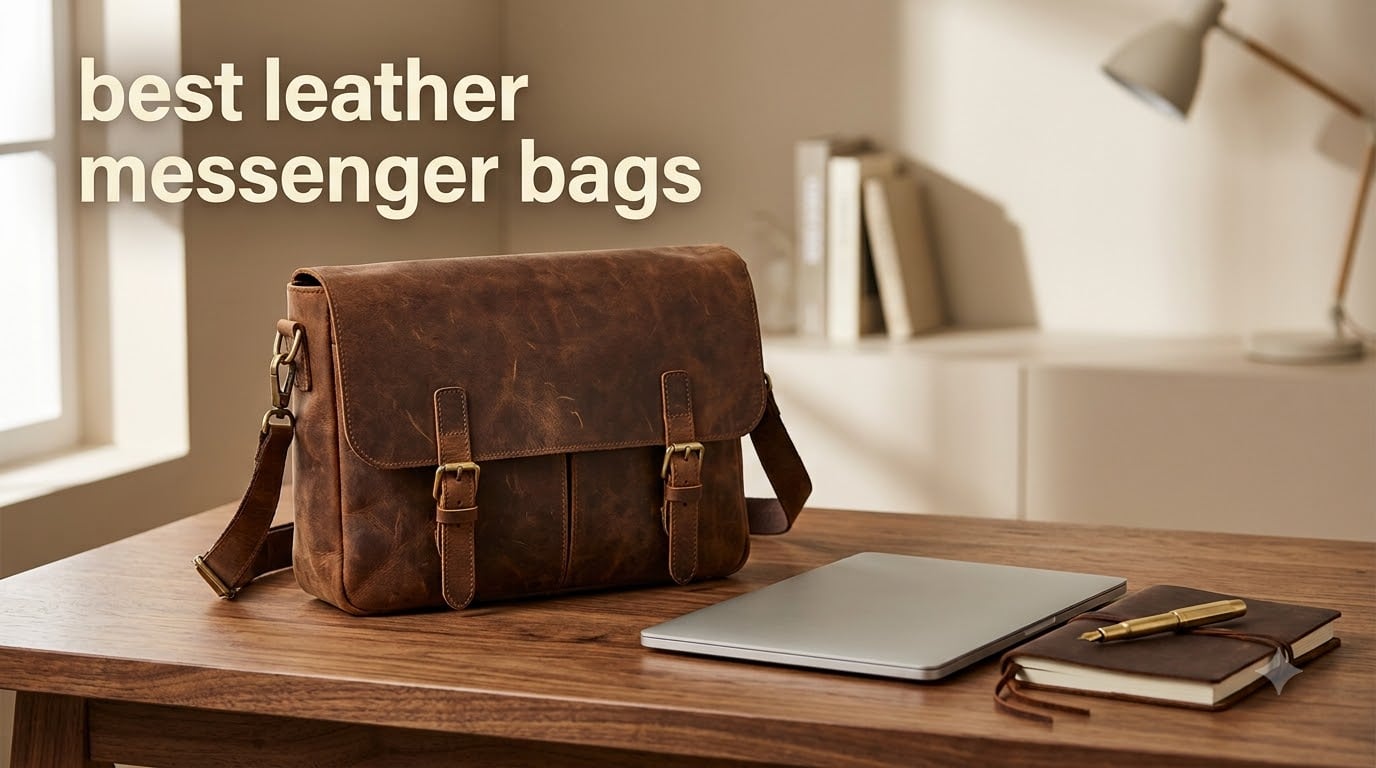 best leather messenger bags