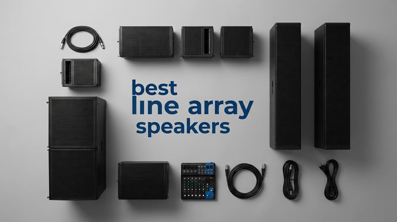 best line array speakers