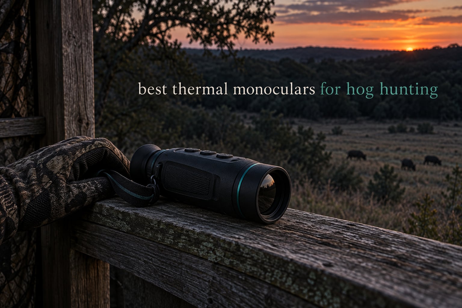 best thermal monoculars for hog hunting