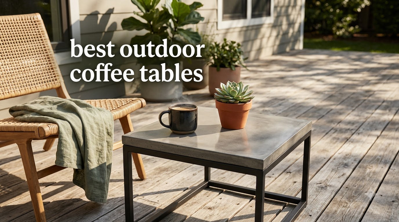 best outdoor coffee tables