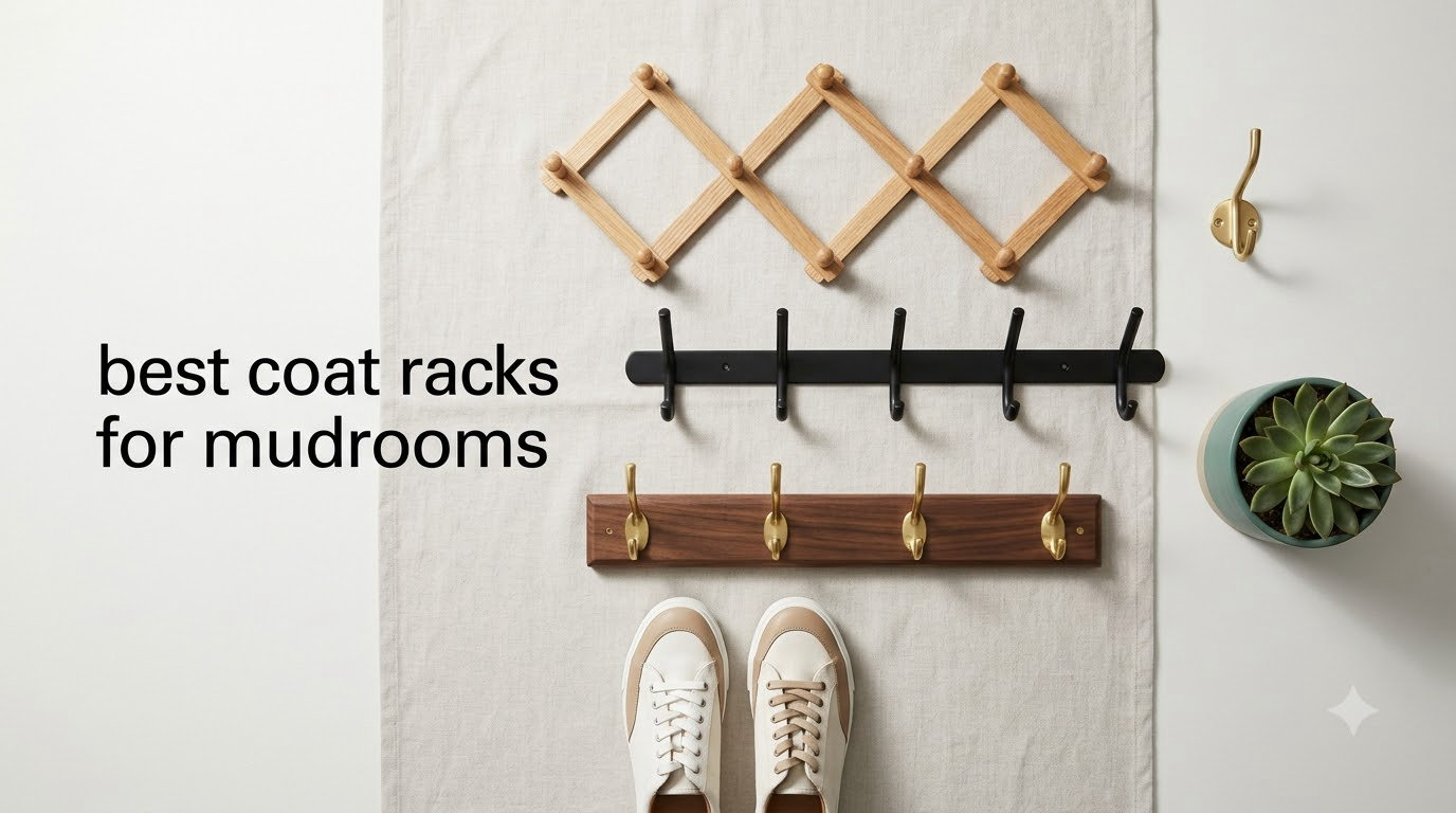 best coat racks for mudrooms