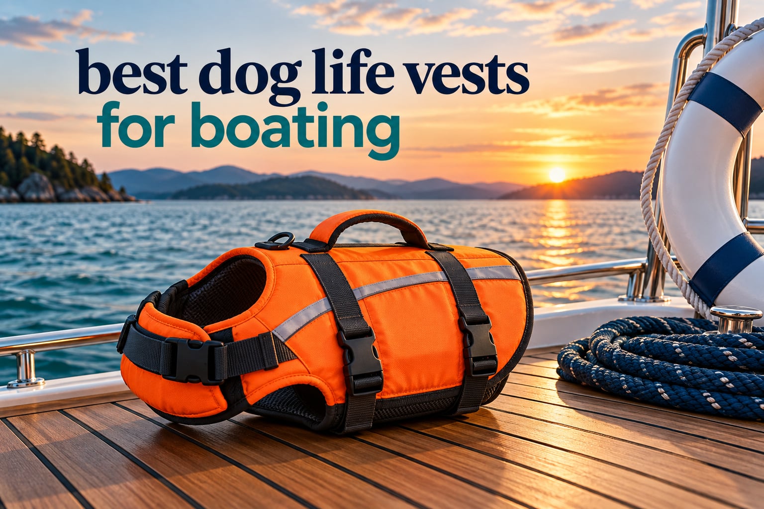 best dog life vests for boating