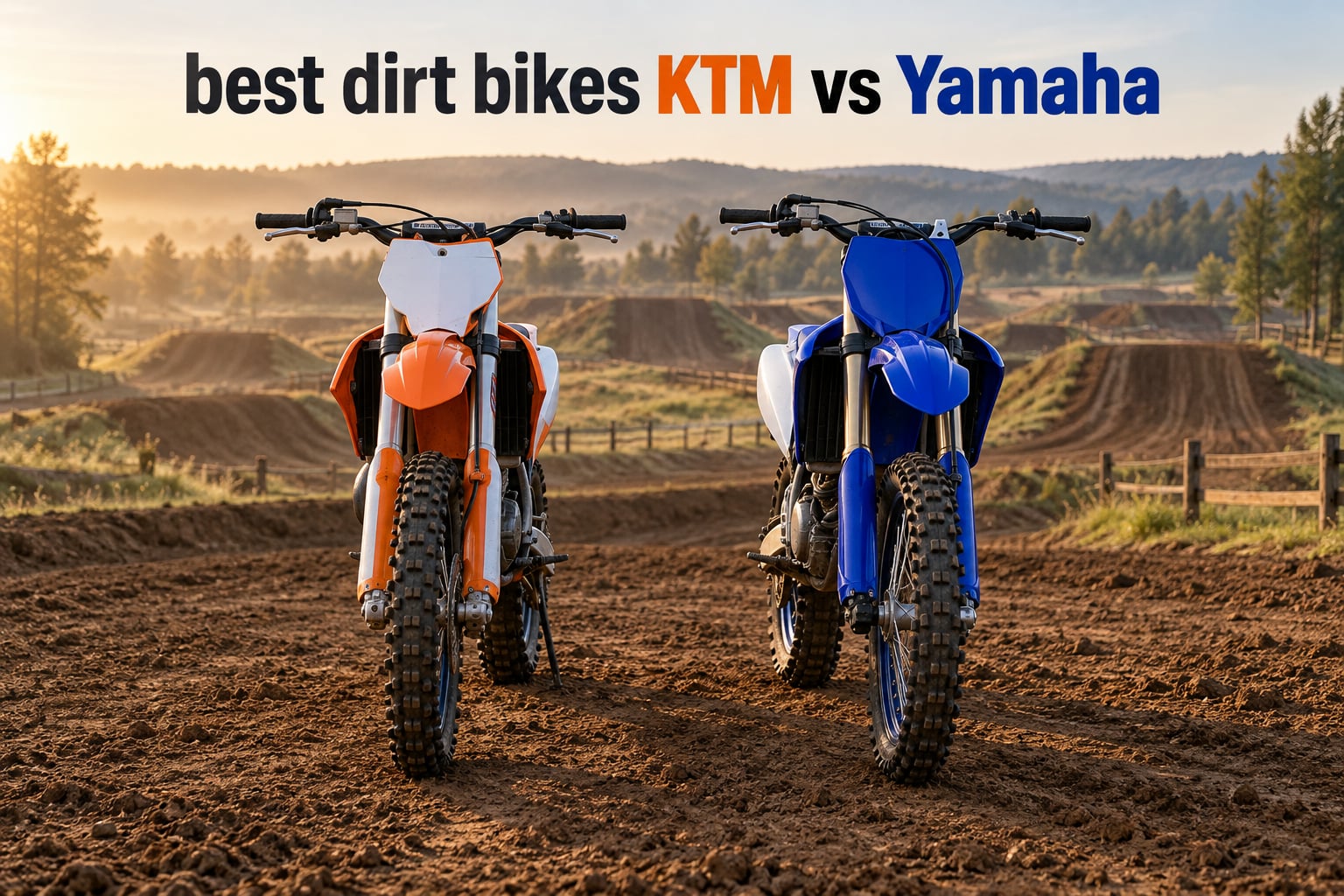 best dirt bikes KTM vs Yamaha