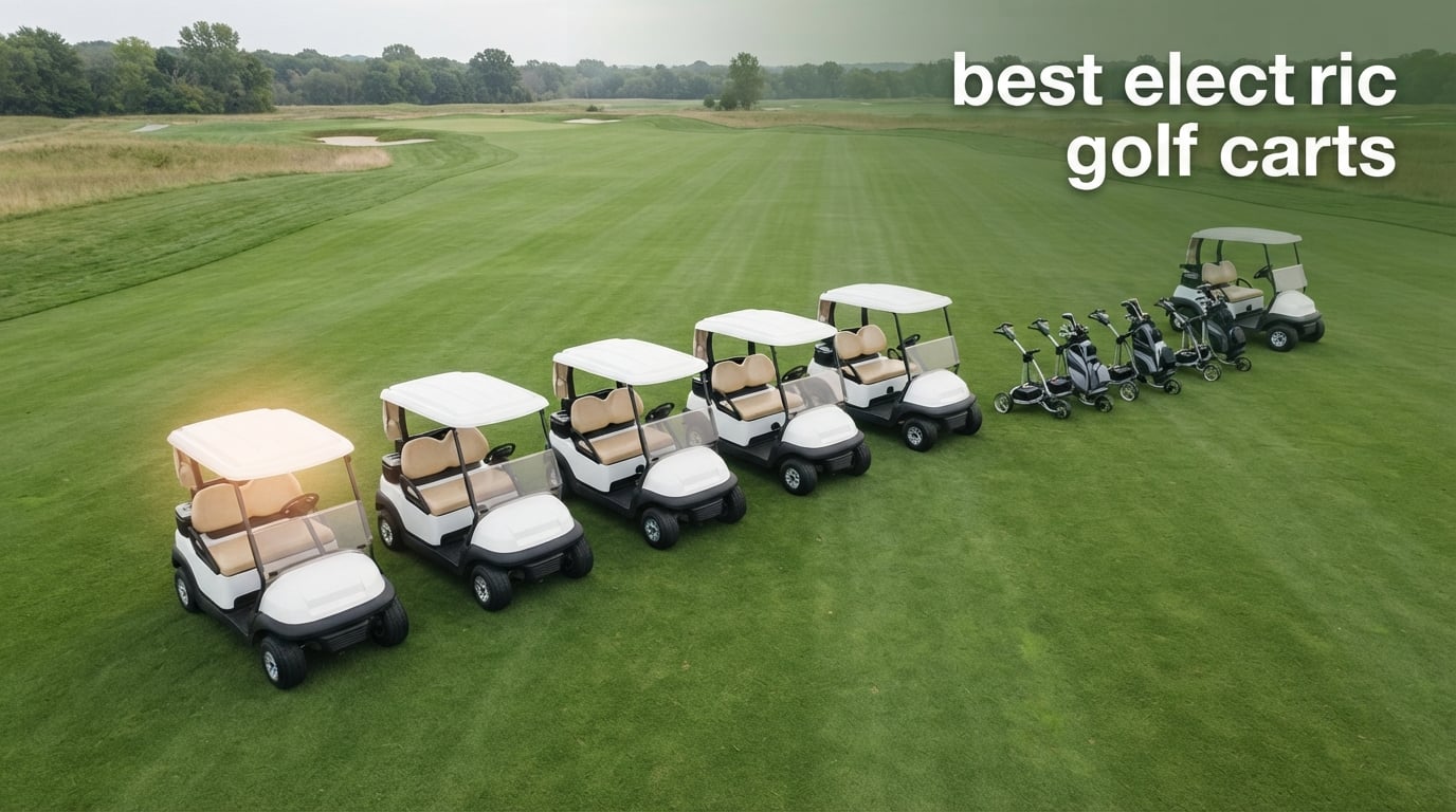 best electric golf carts