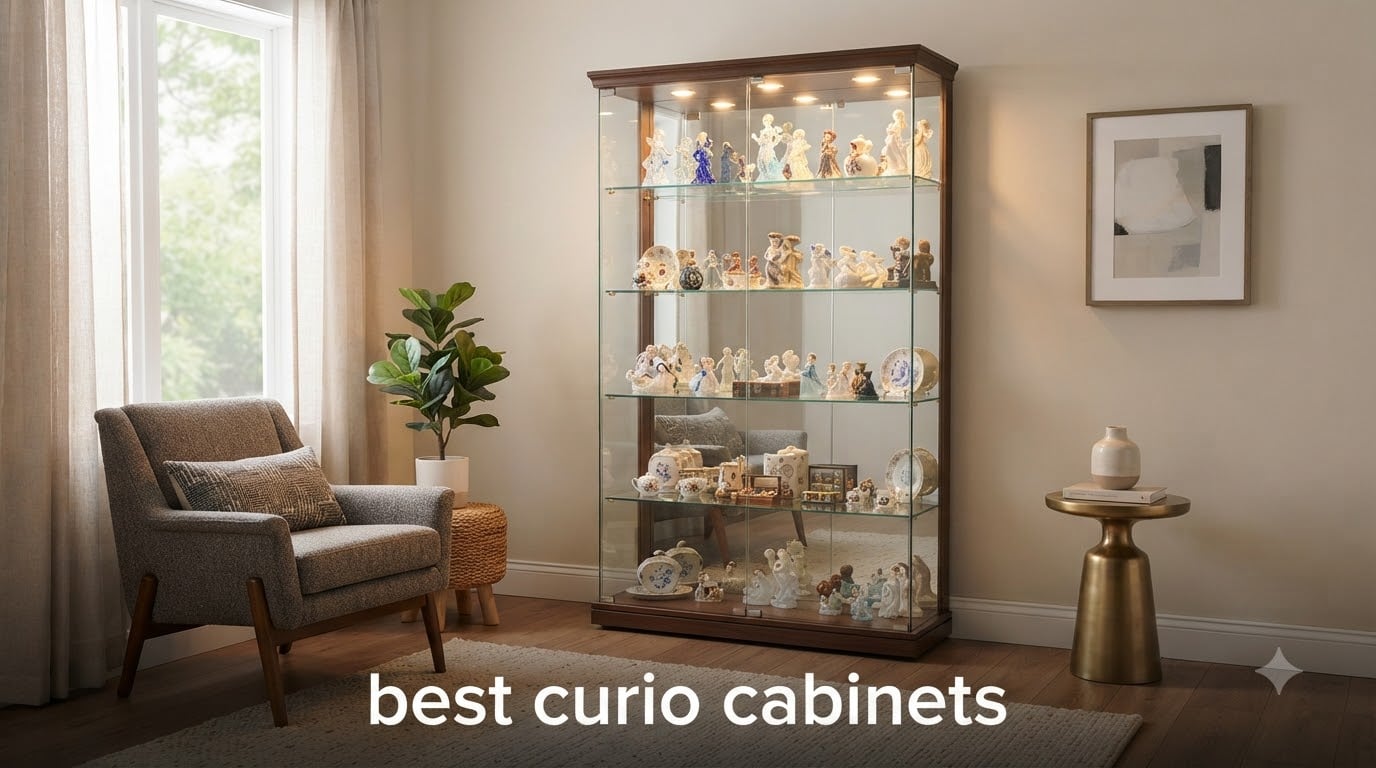 best curio cabinets