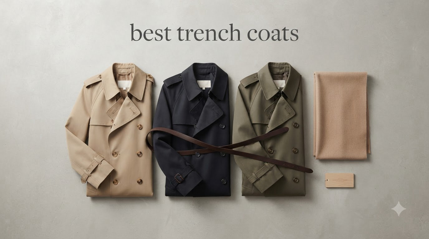 best trench coats