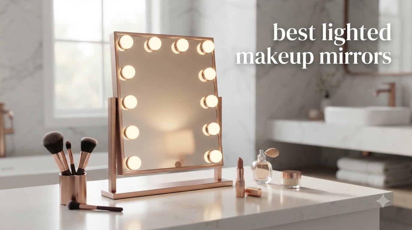 best lighted makeup mirrors