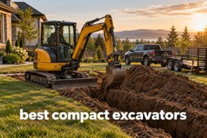 best compact excavators
