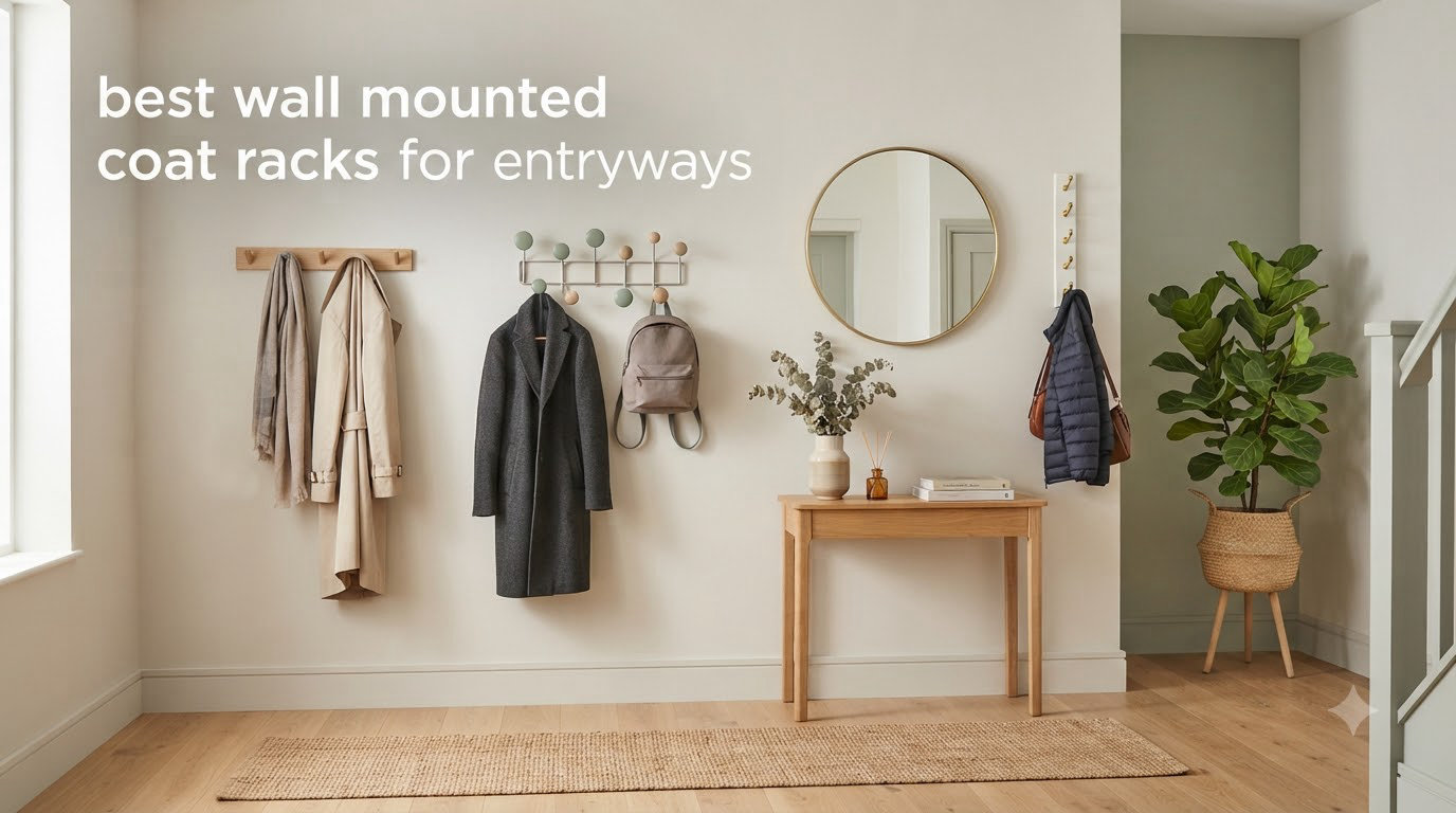 best wall mounted coat racks for entryways
