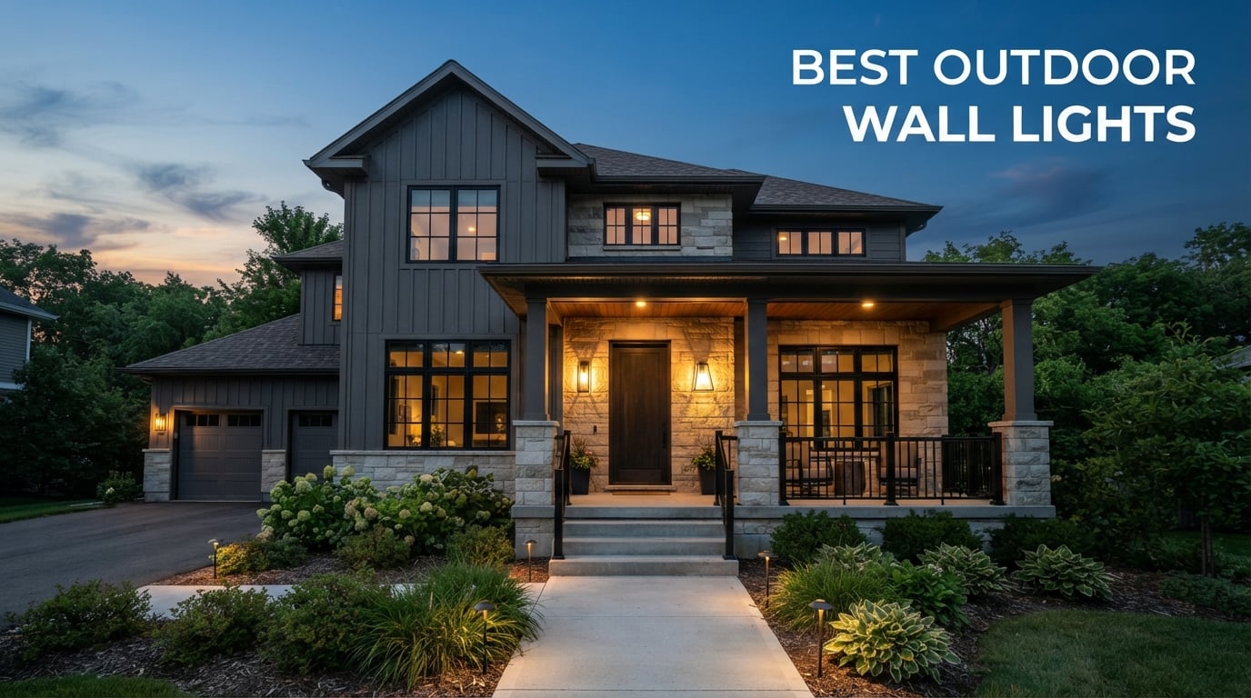 best outdoor wall lights