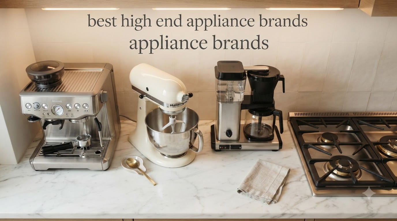 best high end appliance brands