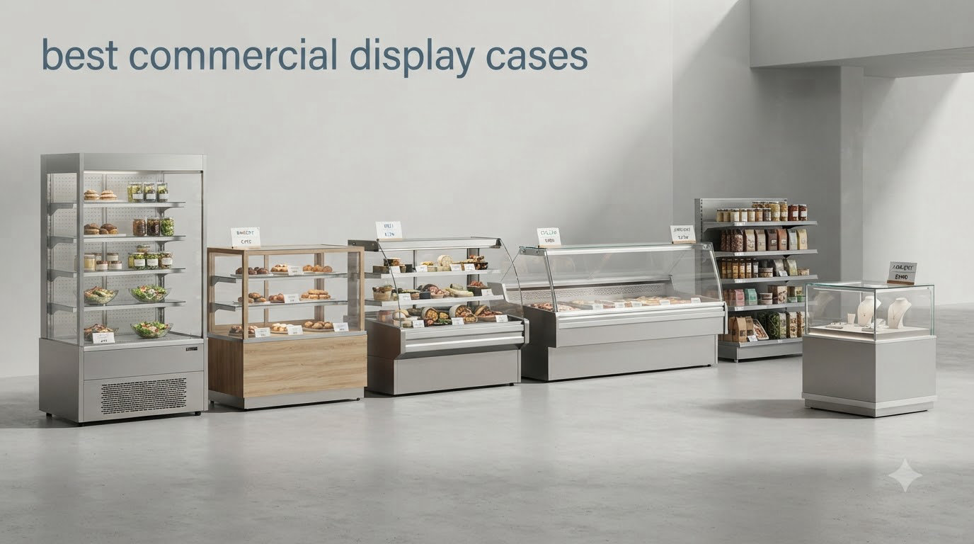 best commercial display cases