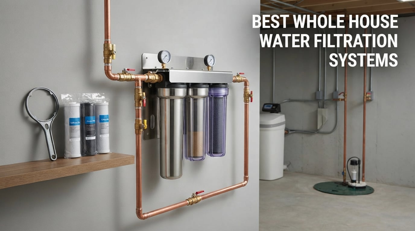 best whole house water filtration systems
