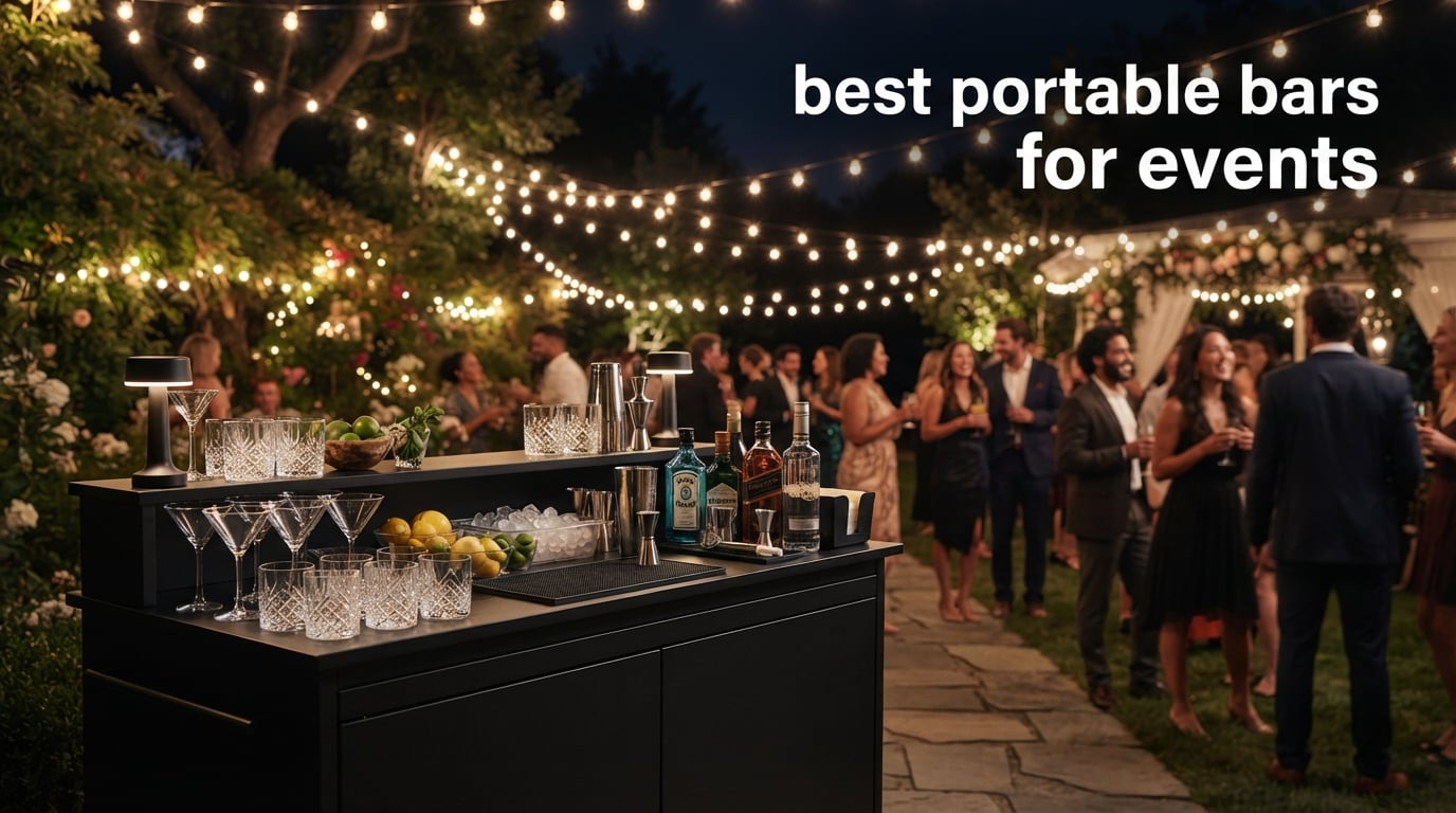 best portable bars for events