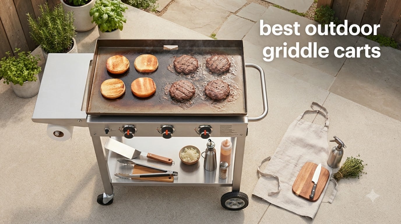 best outdoor griddle carts