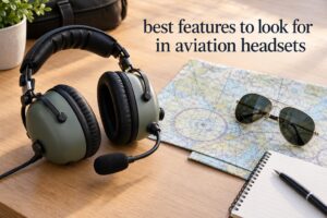 best features to look for in aviation headsets