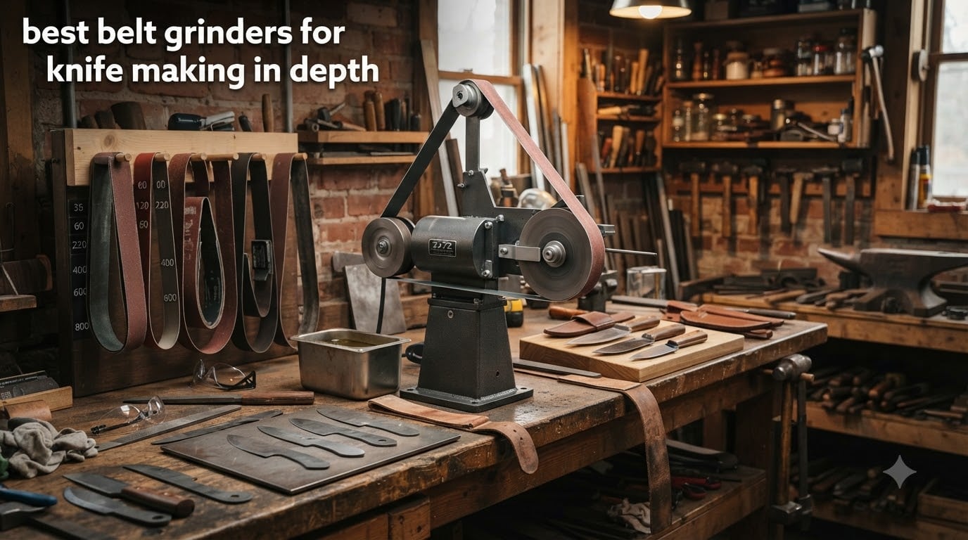 best belt grinders for knife making in depth