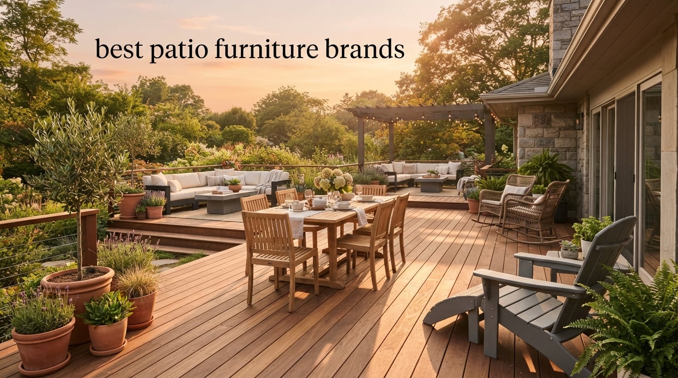 best patio furniture brands