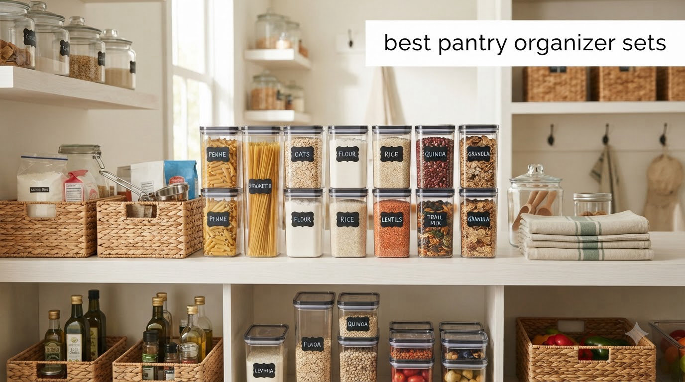 best pantry organizer sets