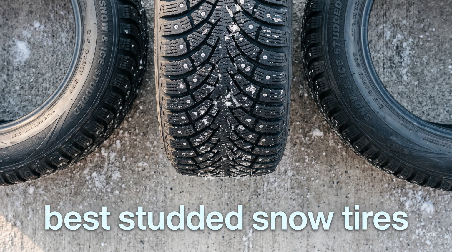 best studded snow tires