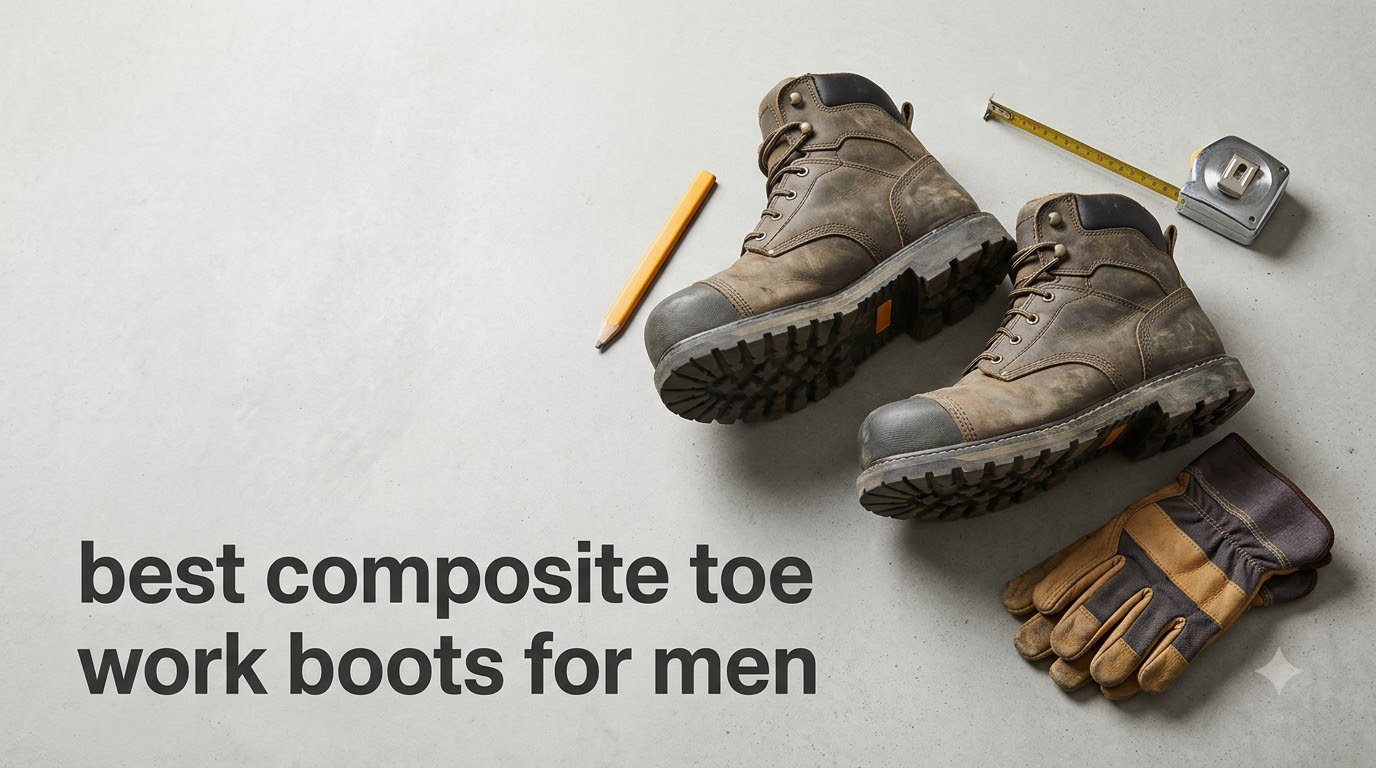 best composite toe work boots for men