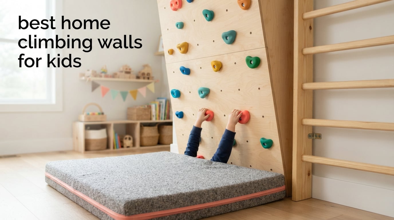 best home climbing walls for kids
