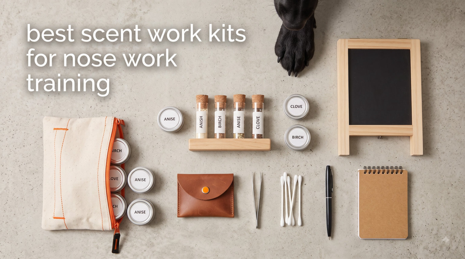best scent work kits for nose work training